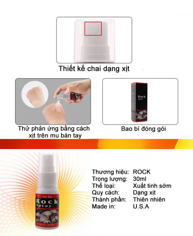 Rock Spray Delay Stimulant Extend Performance Long Lasting — Why Choose Rock Spray?