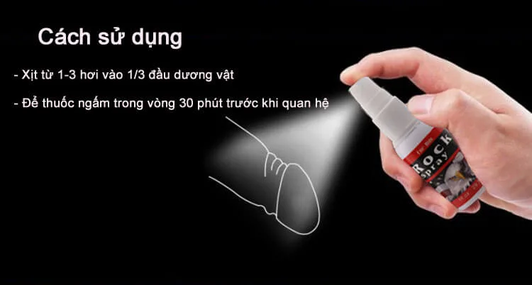 Rock Spray Delay Stimulant Extend Performance Long Lasting — hình 7