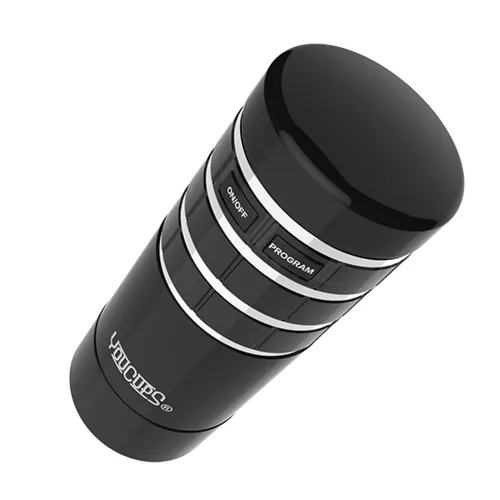 Youcup Vibrating Male Masturbation Cup ABS Silicone — hình 2