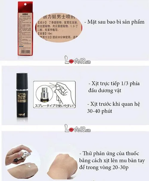 Long Hot Spray Delay Sex Performance Booster Male Stamina — Simple Application Steps for Best Results