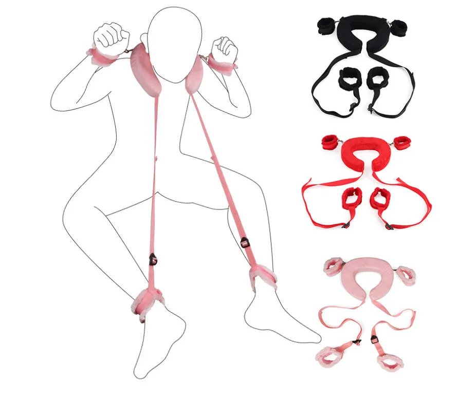 Soft Padded Handcuff Restraints BDSM Bondage Play Adjustable — Its discreet and elegant appearance makes it perfect for