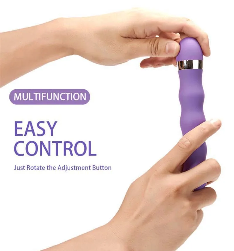 18cm Multi-Speed Silicone Vibrator Water-Resistant Easy — Easy to Use & Maintain