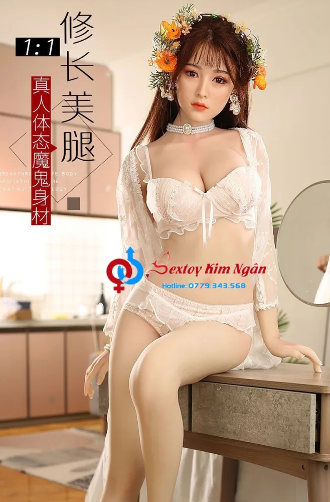 YOKO 160cm Full Silicone Skeleton Realistic Sex Doll — hình 5
