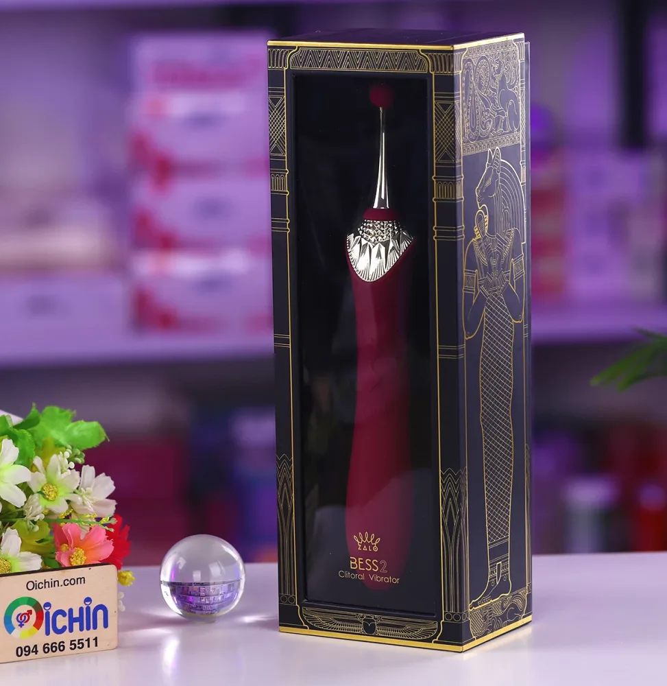 Zalo Queen Bess 2 Elite Multi-Head Female Massager — Luxurious, Royal-Inspired Design