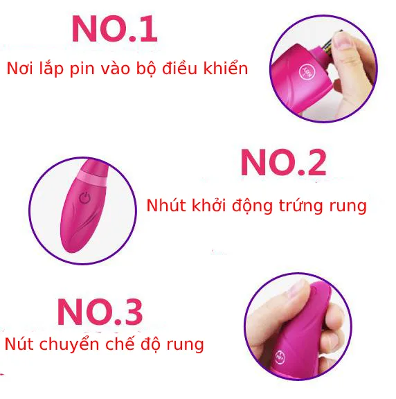 KEY Remote Control Premium Silicone Female Vibrating Egg — hình 3