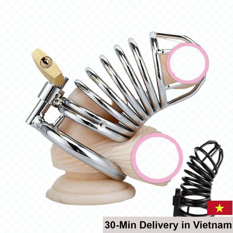 Inox Stainless Steel Cock Lock BDSM 3 Sizes 