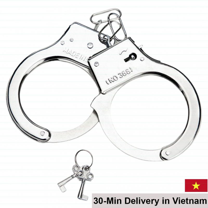 Stainless Steel SM Handcuffs Sexy Restraints 