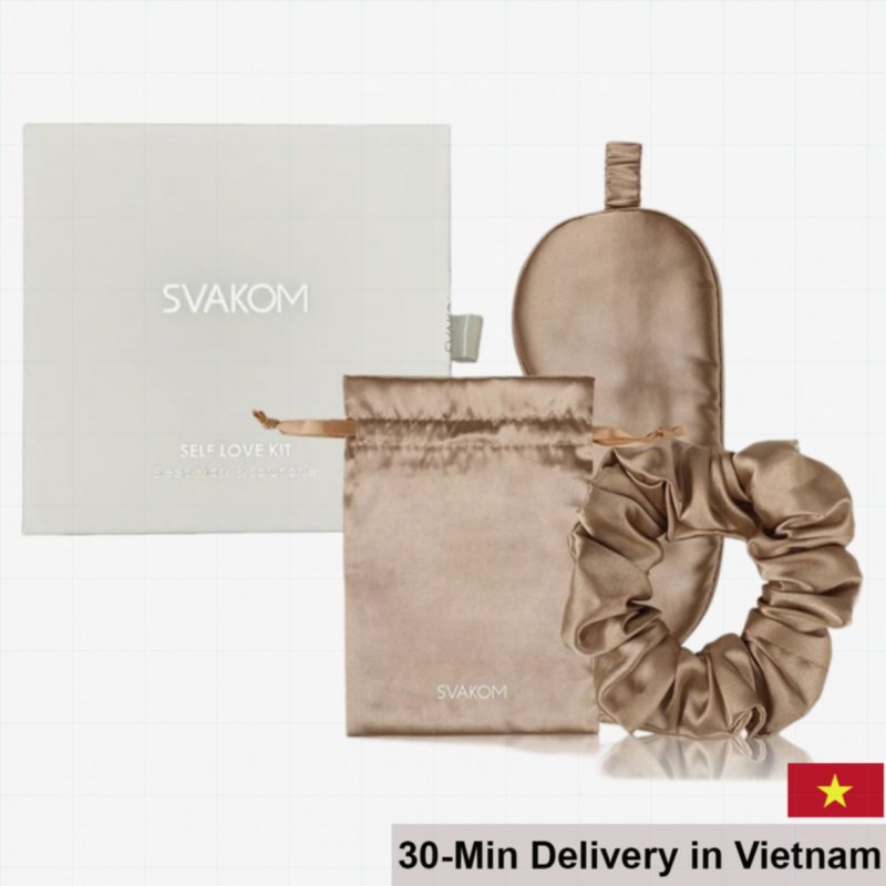 Svakom Self-Love Kit Satin Blindfold & Hair Tie Set Romantic 