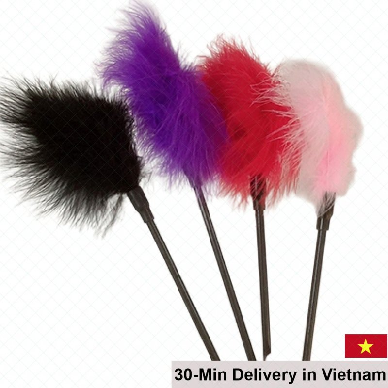 Long Feather Tickler Massage Perfect Foreplay Sensation 