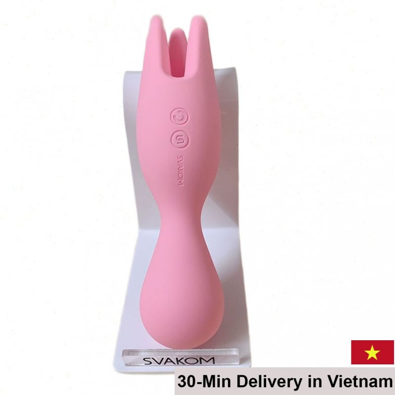 Svakom NYMPH Dual-Head Silicone Massager G-Spot Clitoris Stimulator 