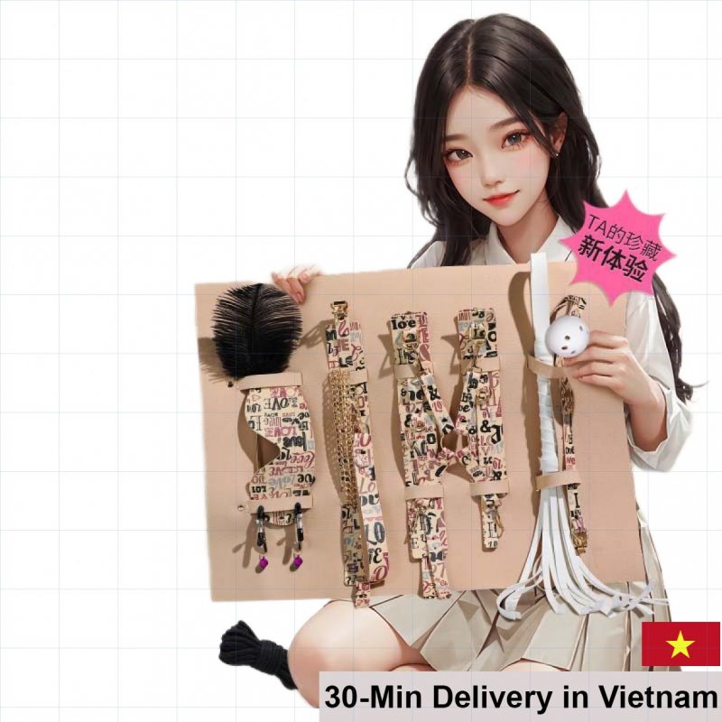 Mizzzee Love Retro 12-Piece Stylish BDSM Kit 
