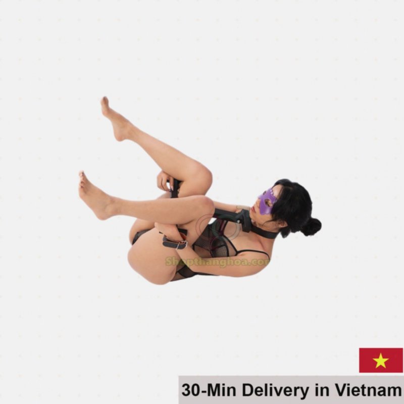 GSM038 Neck & Wrist Restraints Sensual Training Gear 