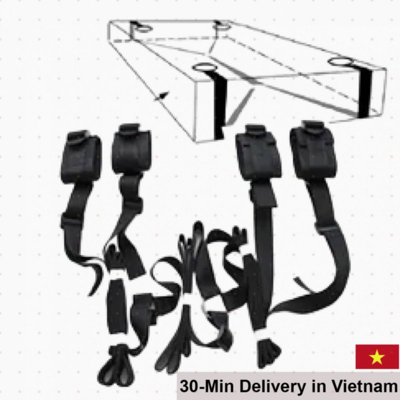 Bondage Restraint BDSM 4 Corner Rope Set For Couples 