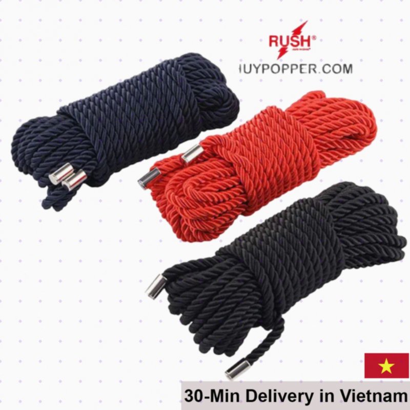 Soft 10m BDSM Rope for Safe Erotic Bondage Comfort Non-Irritating 