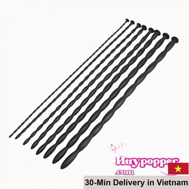 Silicone Urethral Sounds 4 Sizes Safe Flexible Set 