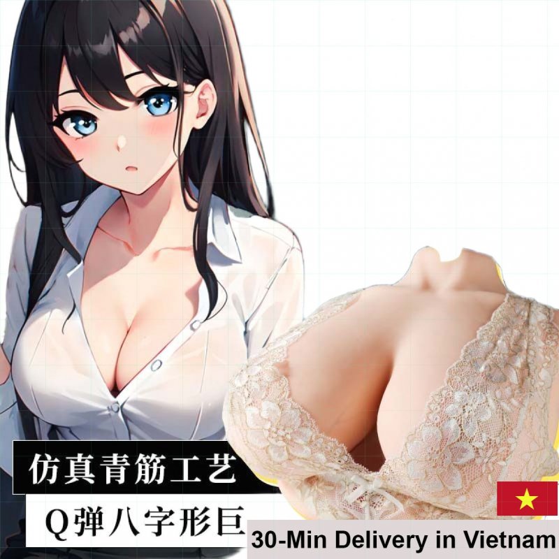 Myki Myki Green Vein 6kg Super Realistic Silicone Giant Breasts 