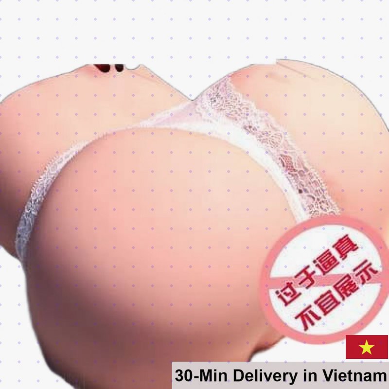 Womanbaby Solid Buttocks Sextoy Pink White Realistic 