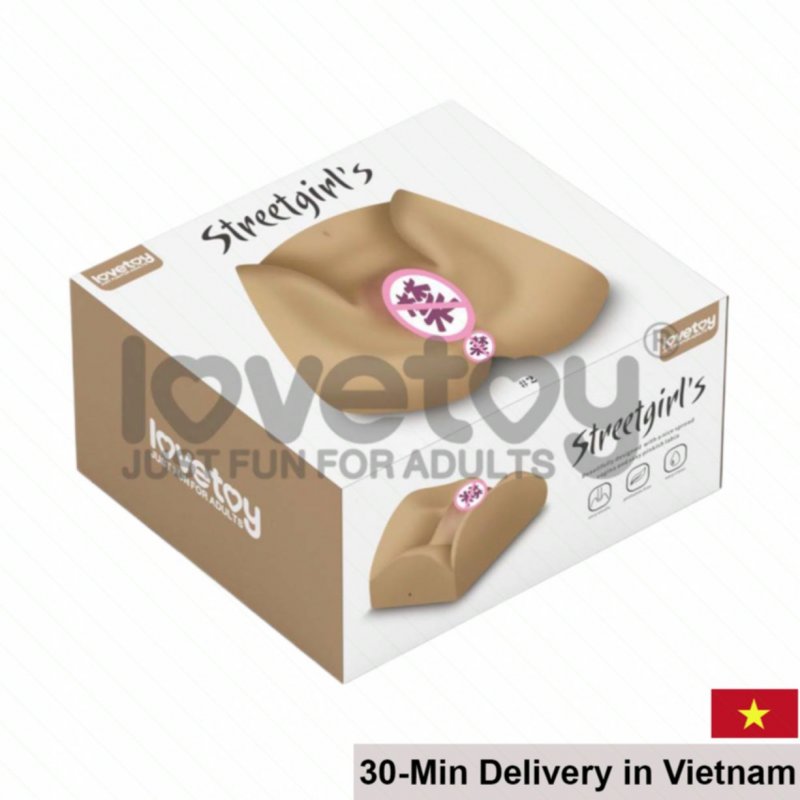Lovetoy Street Girl Bernice Solid Silicone Realistic Buttocks 