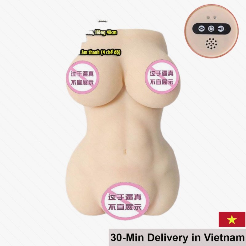 Sensual Tiara Half-Body Doll Vibration Suction YLBS-008 
