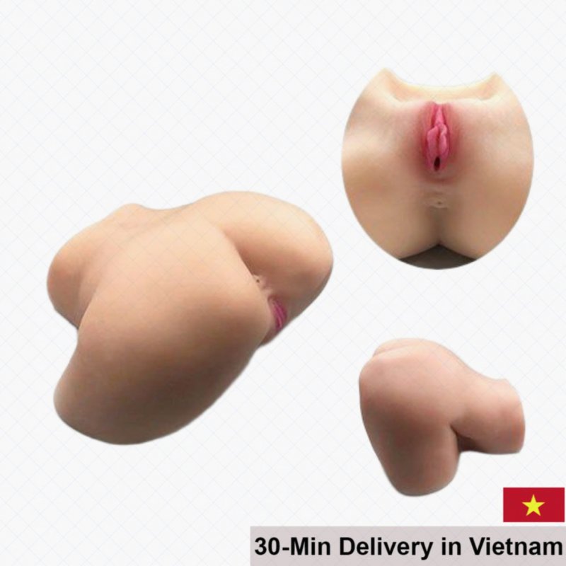Giant Realistic Japanese Silicone Anal & Vaginal Toy 