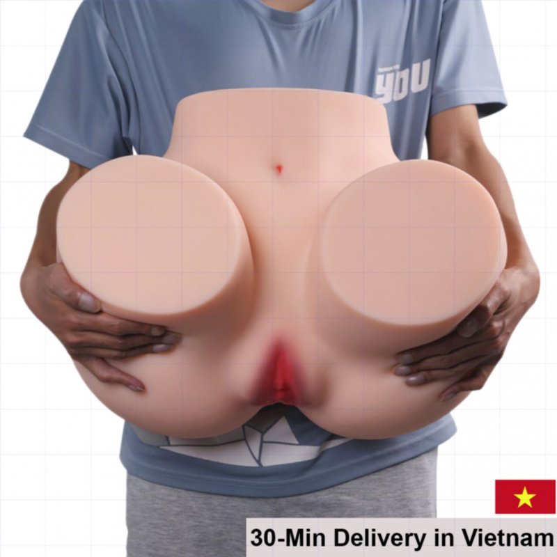 Z120 Solid Giant Buttock Model TPE Material Realistic 20kg 