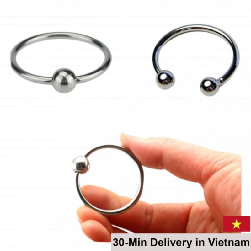 V-Inox 12 Ball Cock Ring Durable Stainless Steel SHP1016 