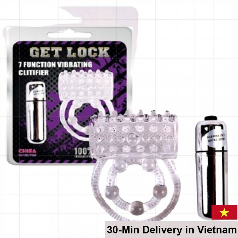 7-Speed Beaded Vibrating Ring for Intense Pleasure 