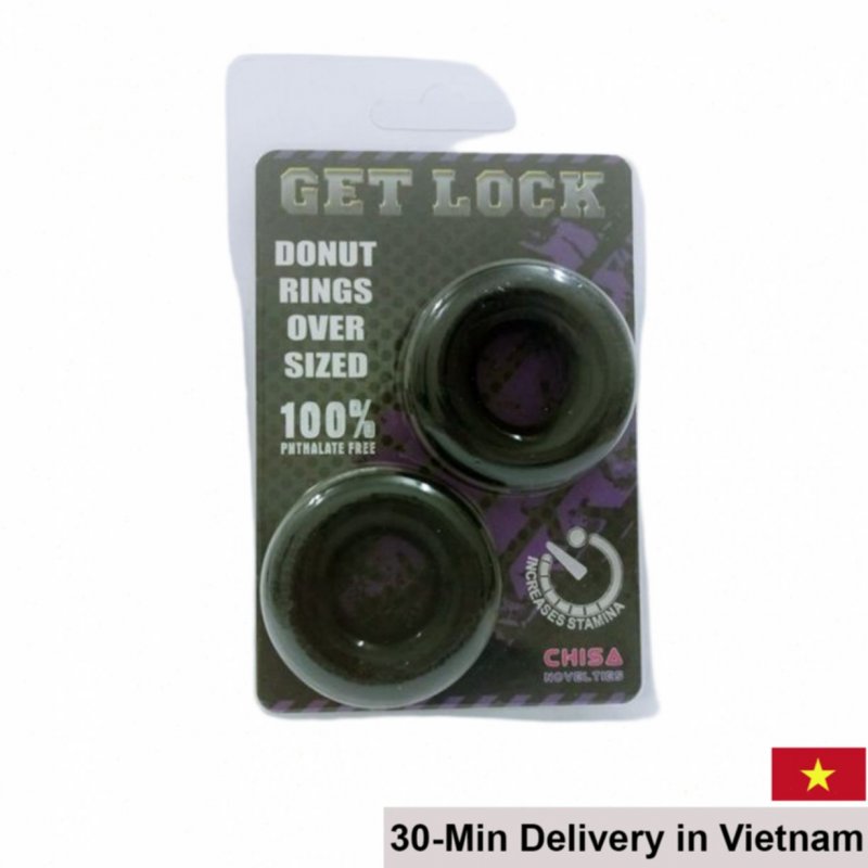 Get Lock Silicone Cock Ring Delay Ejaculation Booster 