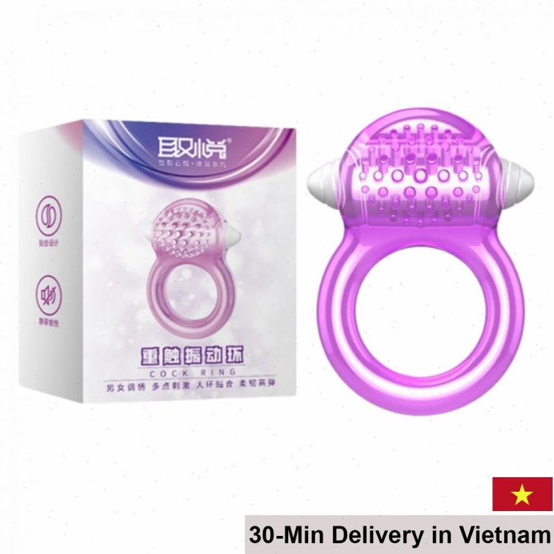 Affordable Silicone Penis Ring with Textured Stimulation 