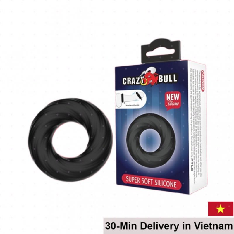 Crazy Bull Silicone Soft Ring Delay Ejaculation 