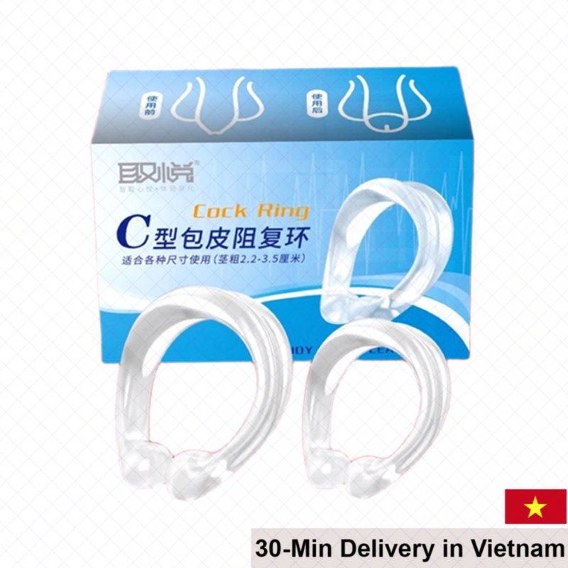 Pair C-Rings Delay Ejaculation Enhance Stimulation Rings 