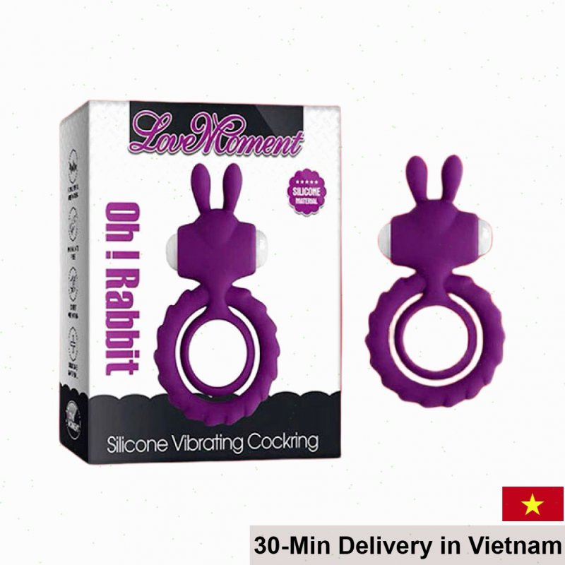 Oh Rabbit Love Ring Vibrator Dual Pleasure Enhance 
