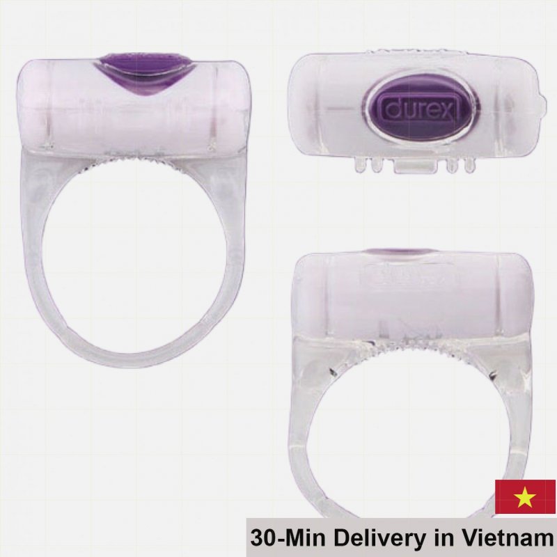 Durex Vibrating Silicone Ring Soft Stimulator 4.7x3.5cm 