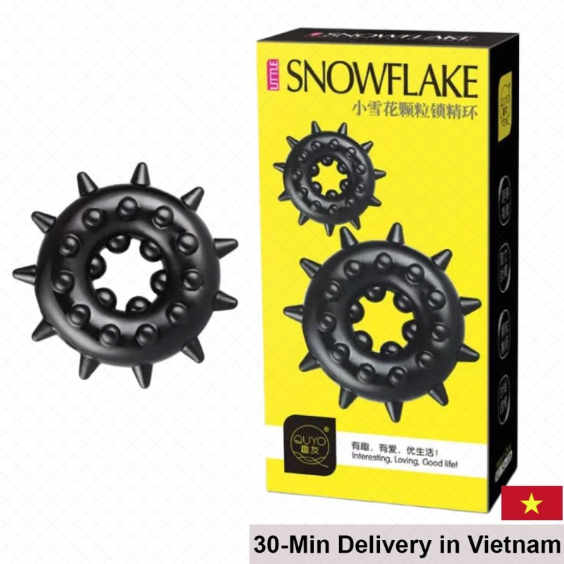 Silicone Spiked Cock Ring Delay Ejaculation Extreme Pleasure 