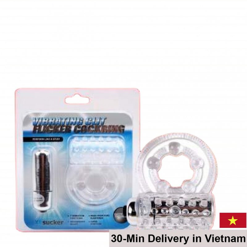 Chisa Vibrating Penis Ring Boost Climax Enhance Pleasure 