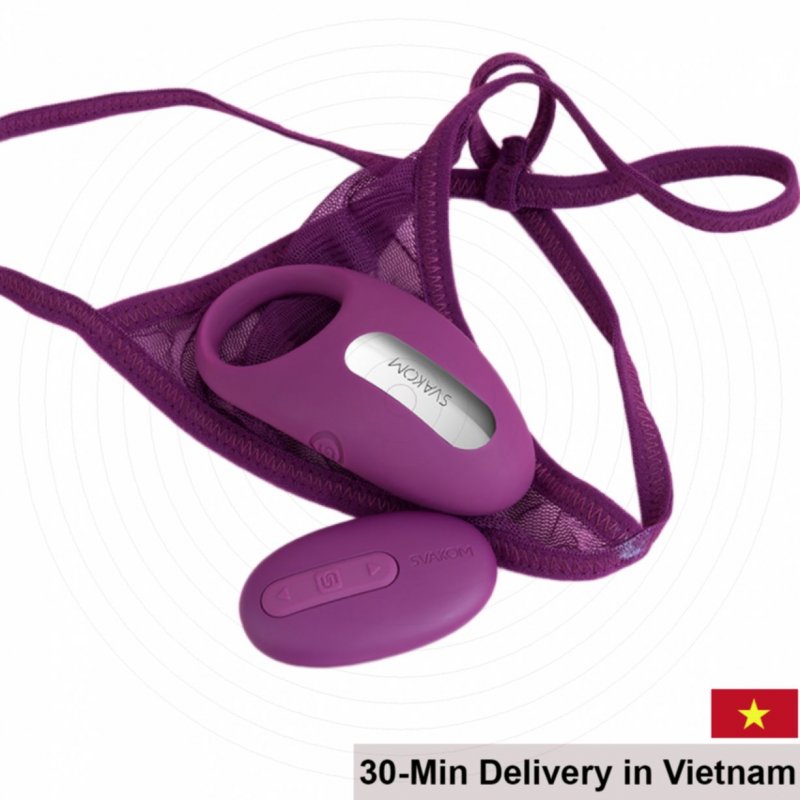 Svakom WINNI Premium Remote-Controlled Silicone Penis Ring 