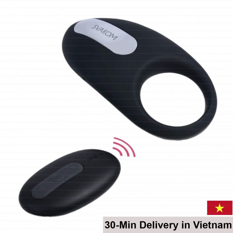 Svakom Winni Remote Control Vibrating Penis Ring Couples Toy 