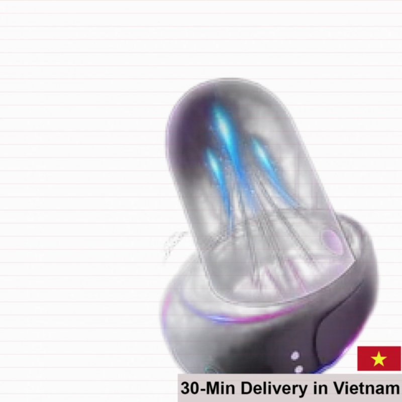 2024 Rechargeable Penis Ring 10 Vibration Modes Delay Ejaculation Aid 