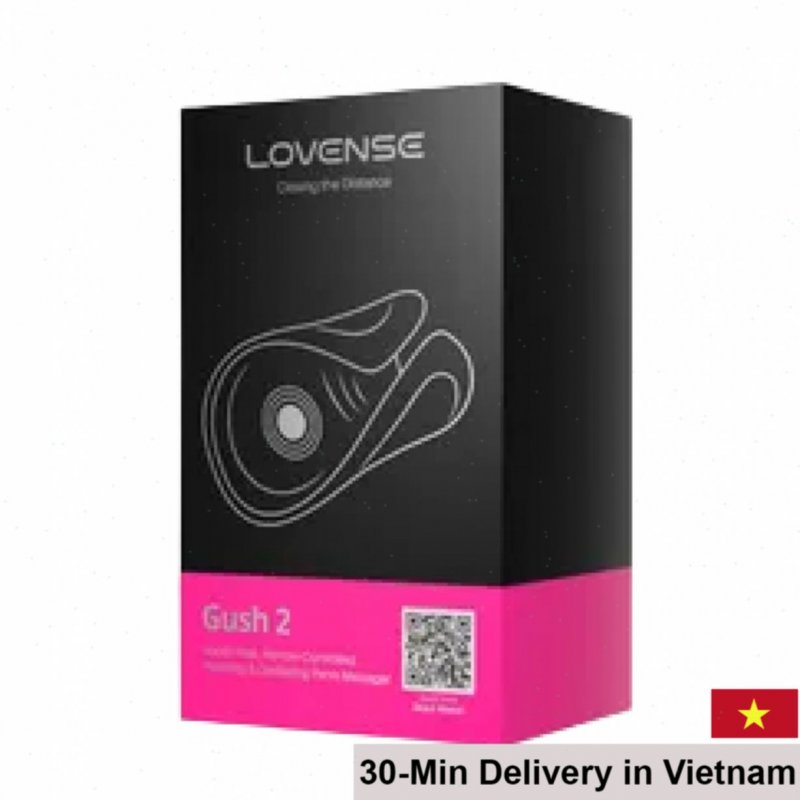 Lovense Gush 2 App Controlled Adjustable Penis Ring 