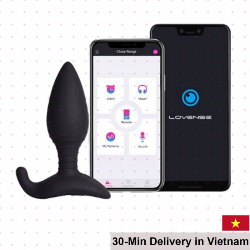 Lovense Hush Remote Control Prostate Massager Silicone 