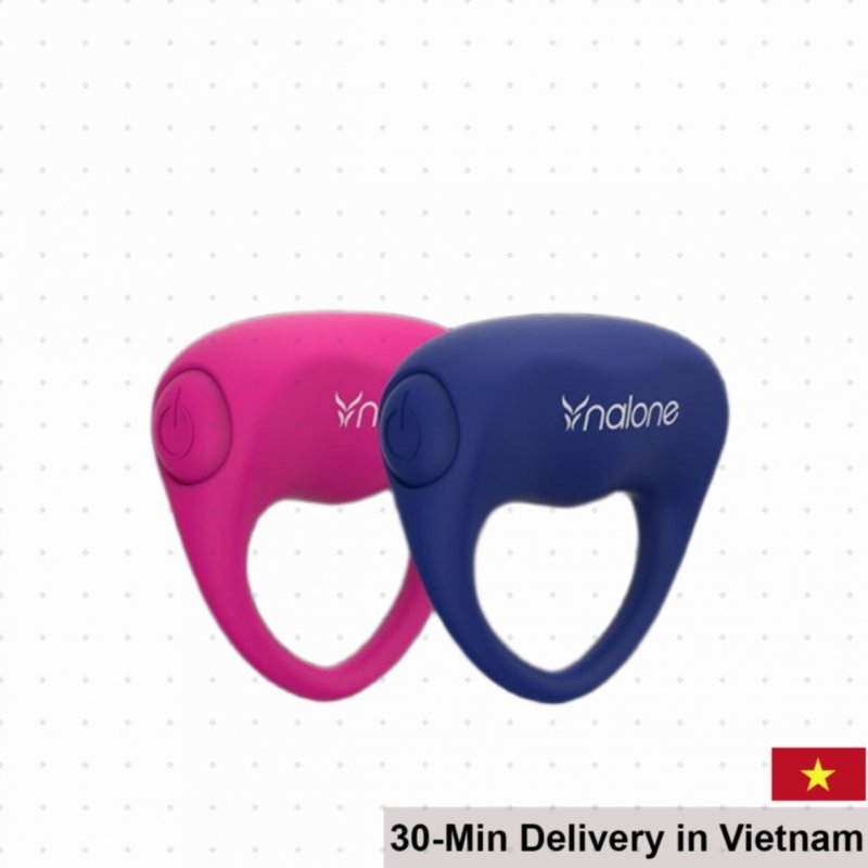 Nalone Ping Pink Silicone Penis Ring Enhances Stamina & Pleasure 