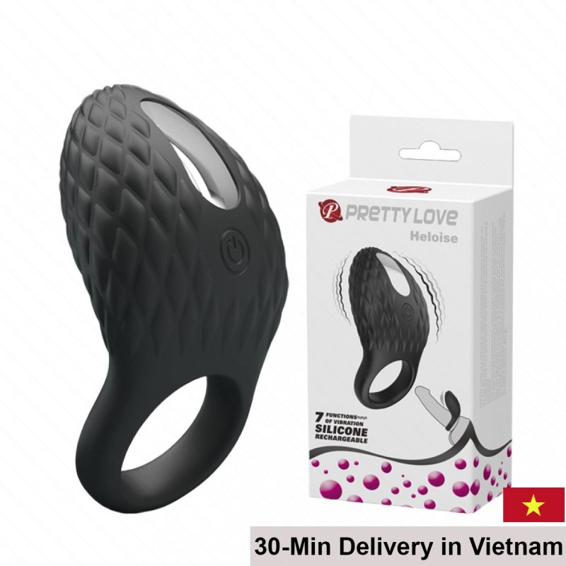 Pretty Love Heloise Vibrating Cock Ring For Men 