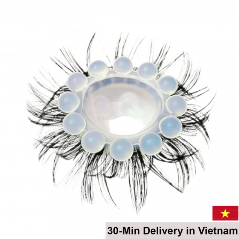 Double Layer Horse Hair Silicone Cock Ring Enhancer 