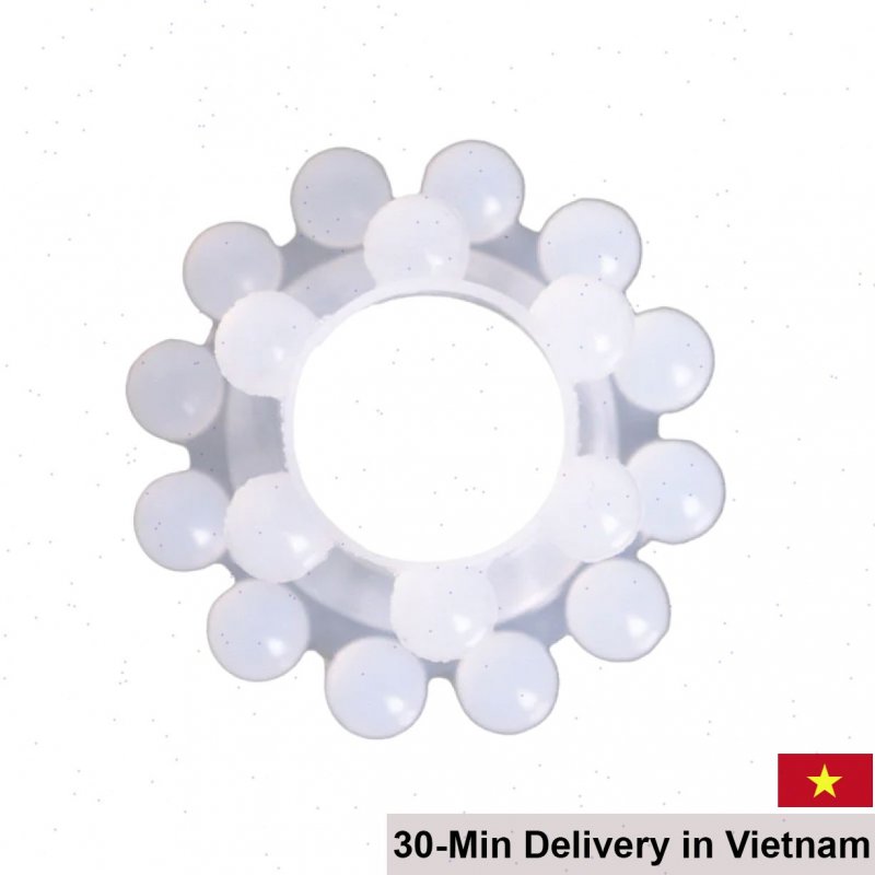 DouBao Anti-Slip Silicone Penis Ring Male Delay Enhancer 