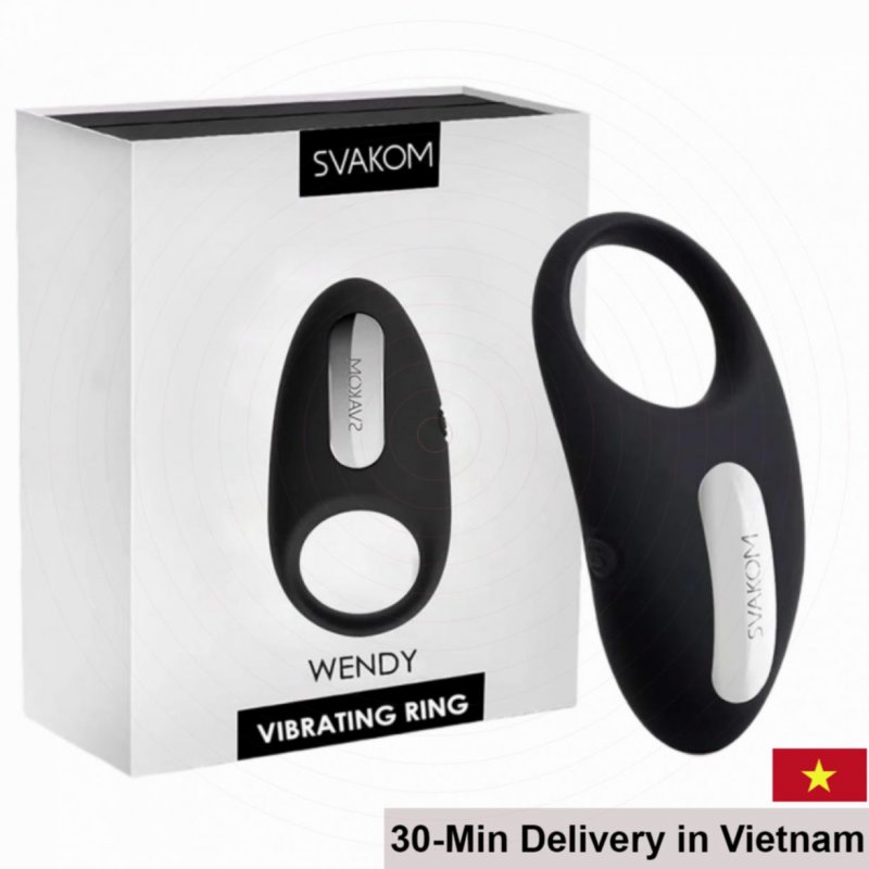 Svakom Wendy Vibrating Penis Ring Delay Ejaculation 