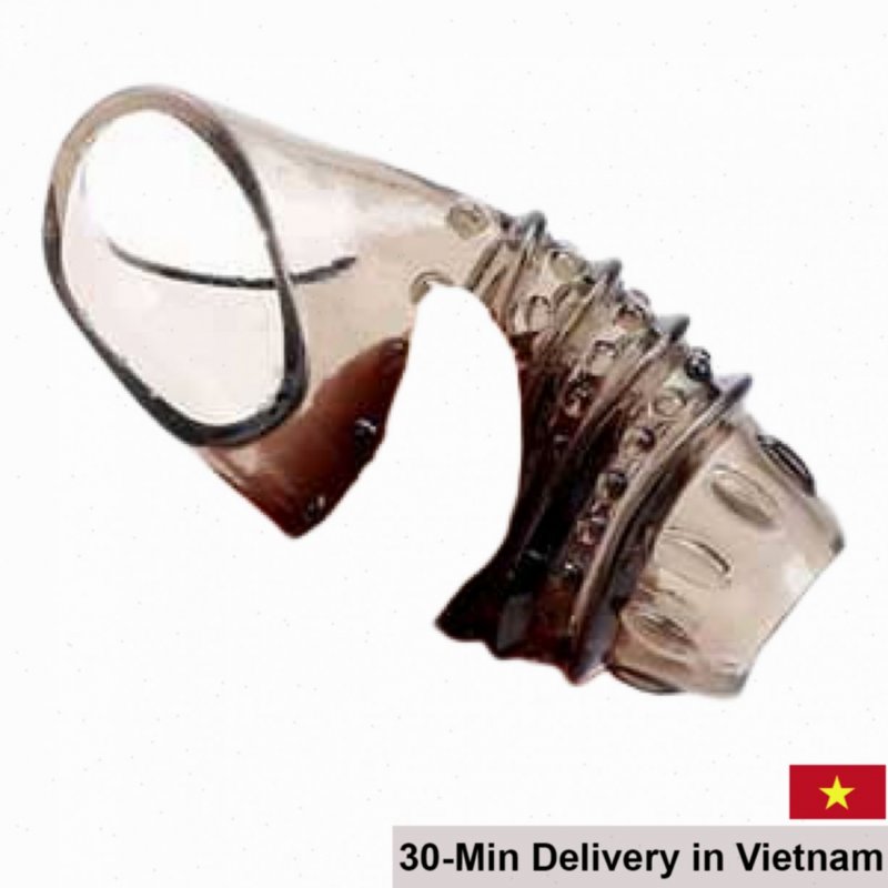 BD20B Spiked Ring Sleeve Enhances Size and Sensation 