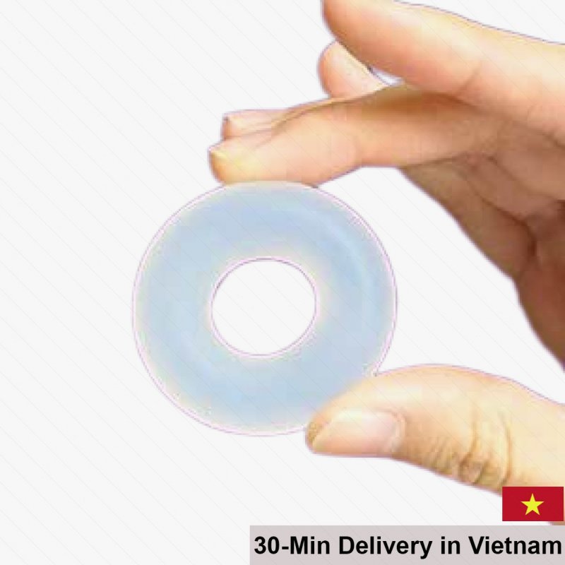Durex Silicone Cock Ring Delay Ejaculation Comfort Fit 