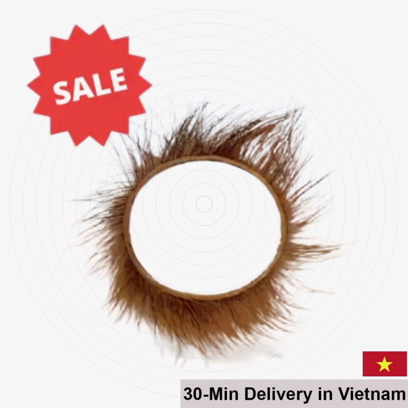 DC60A Furry Ring Soft Delayed Ejaculation Strap-On Accessory 
