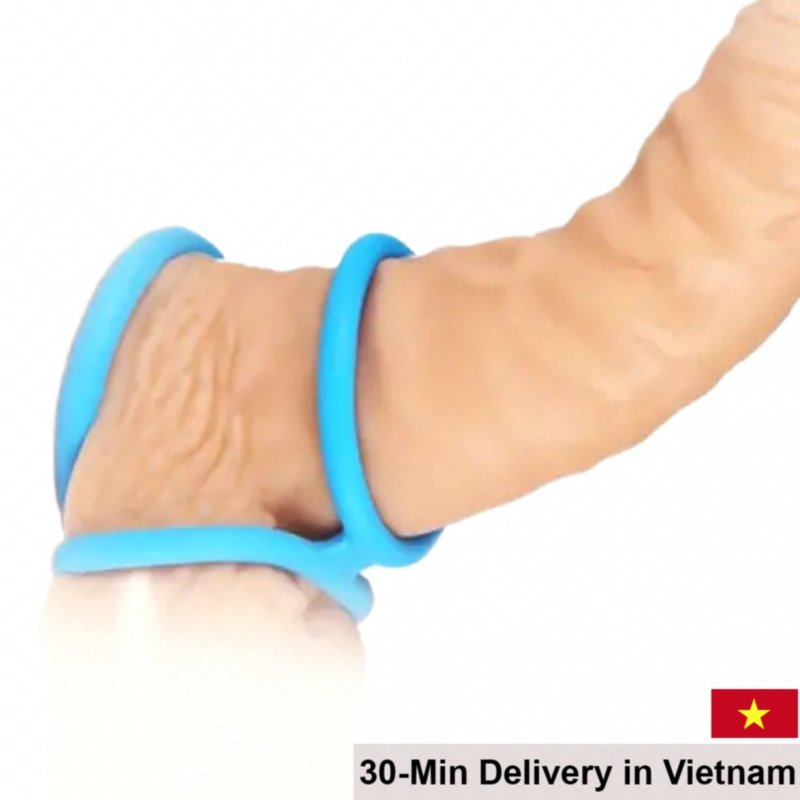 DC60F Silicone Adjustable Cock And Ball Ring Lock Clamp 