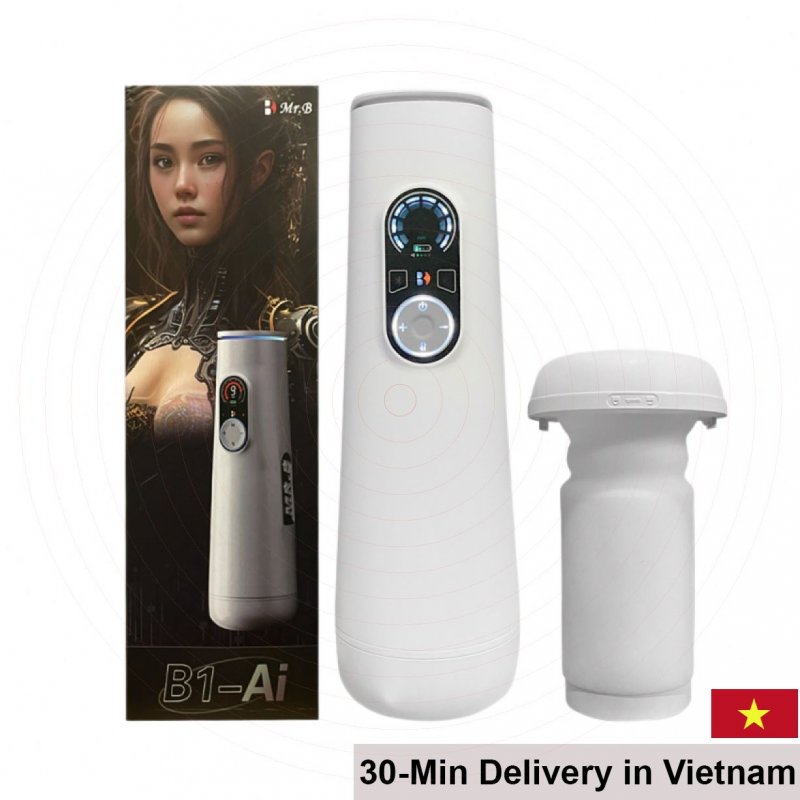 Mr.B B1-Ai Premium Multi-Function Realistic Masturbator 